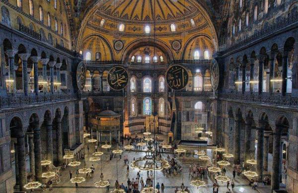 世界頂級旅遊目的地之聖索菲亞大教堂（Hagia Sophia）