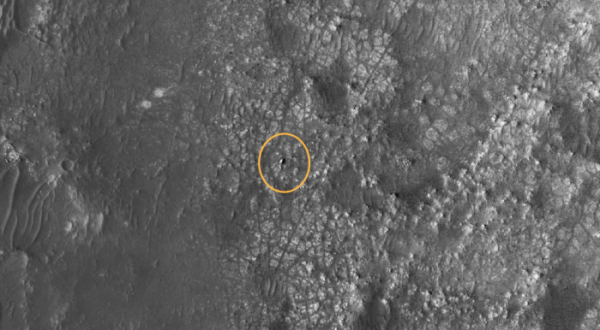 NASA MRO從軌道上發現Ingenuity小型火星直升機