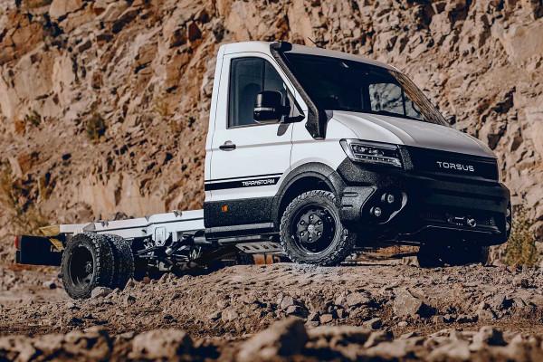 進口四驅越野底盤是它！Torsus四驅底盤，好的房車底盤都在國外