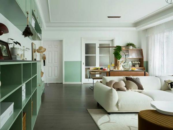 復古森系風裝修案例，構建一場復古清新的自然派對