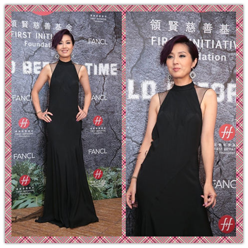 楊千嬅和劉嘉玲同穿黑裙，能看出保養有多重要，看不出兩人差8歲