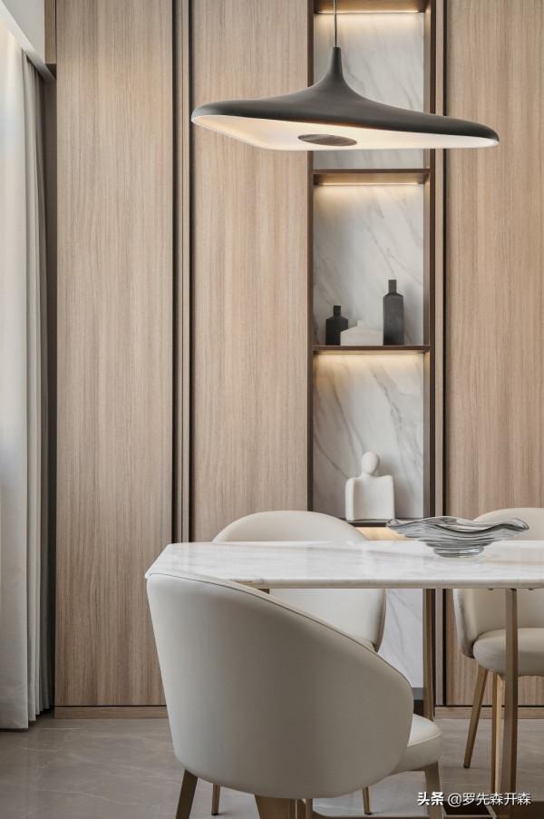 江蘇&CenterDot;280㎡現代簡約疊墅裝修設計實景；低純度營造舒心的居家氛圍