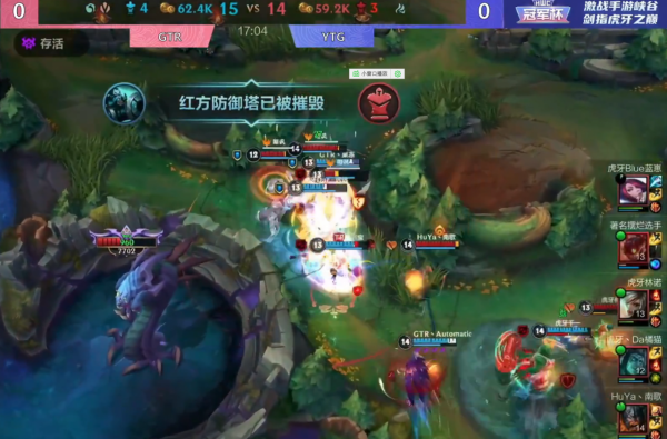 lol手遊:虎牙HWC冠軍盃,千一率隊殺入四強,諾手打出高光時刻 lol手遊:虎牙HWC冠軍盃,千一率隊殺入四強,諾手打出高光時刻