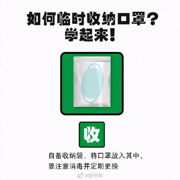 臨時收納口罩，你做對了嗎