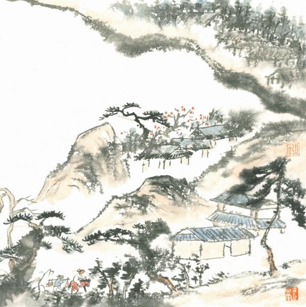 自由生長「一溪雲」書畫藝術展