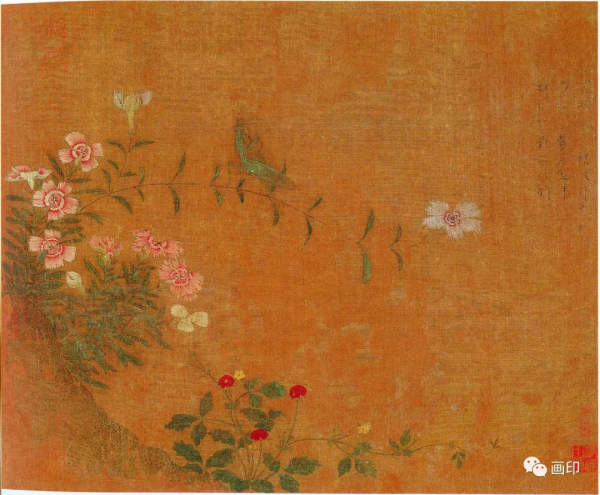 五代 · 黃居寀《花卉寫生圖冊》