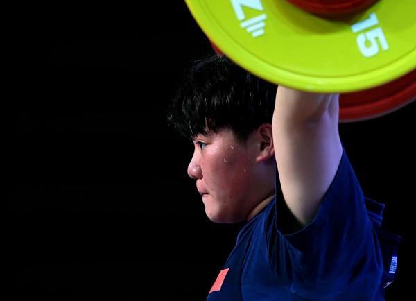 舉重——女子76公斤級決賽賽況