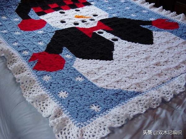 分享幾款很實用的手工蓋毯，有鉤有織的毯子