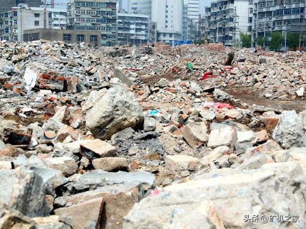 建築垃圾用什麼裝置處理？有什麼用