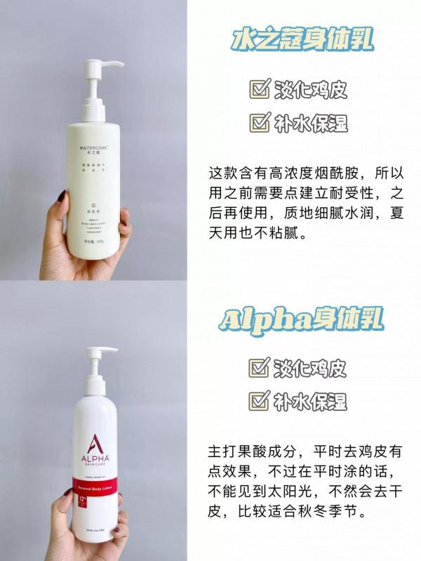 美白身體乳的真實使用感受，換季自用款