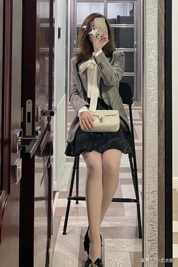 黑白灰高冷風穿搭，溫柔低調