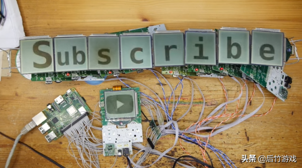 油管達人將GB掌機改裝成十屏版，可流暢執行