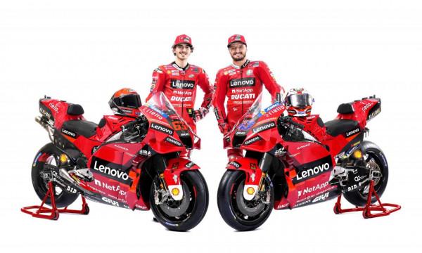 MotoGP 2022：杜卡迪 MotoGP 工廠車隊