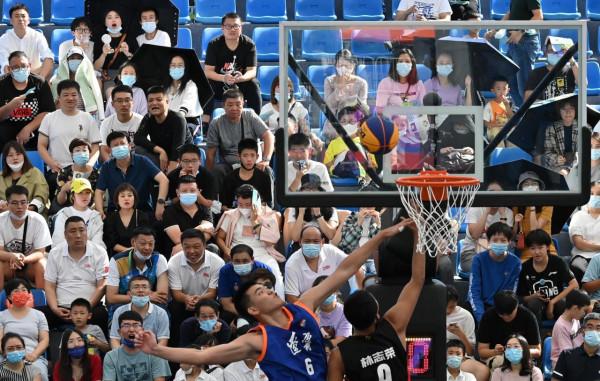 三人籃球——男子19歲以下組半決賽:福建隊勝遼寧隊 三人籃球——男子19歲以下組半決賽:福建隊勝遼寧隊