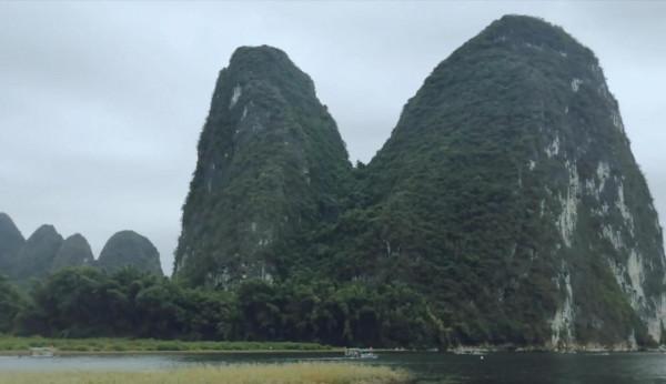 帶著老婆，遊覽最美最精華的一段灕江風光，其號稱總統豪華段