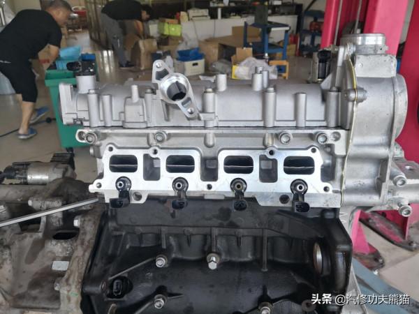 大眾高爾夫1.4T差點開報廢，燒機油、燒防凍液、缺缸大修一次解決