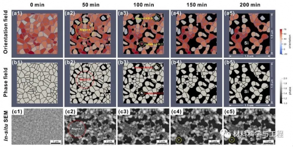 《Acta Mater》原位表徵結合三維相場模擬揭示多晶薄膜反潤溼機理