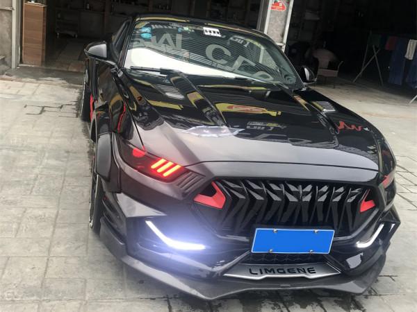 5套輪轂4套包圍 打造全球獨一無二的寬體福特Mustang