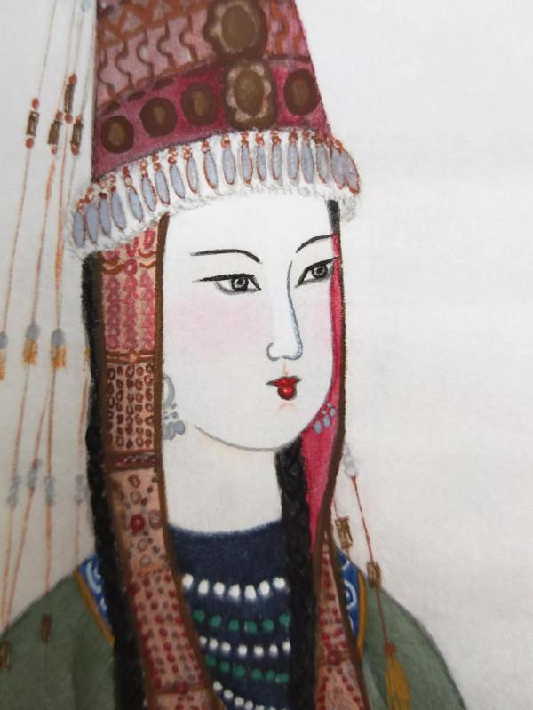 西漢解憂公主畫像（和親｜西域｜烏孫）