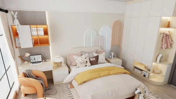 119㎡輕奢三房，衛生間擠出三分離，陽臺最讓人羨慕