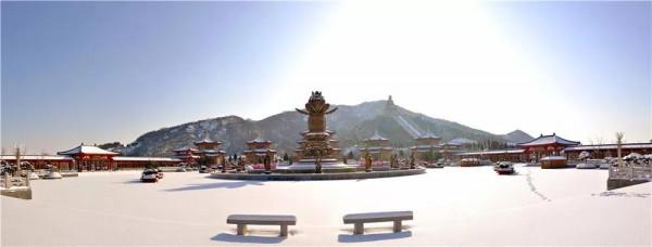 翔海森林小鎮：冬季到龍口來看雪，美哭嘞