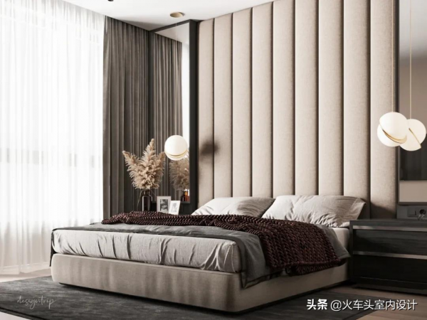 這些輕奢系臥室裝修設計真美