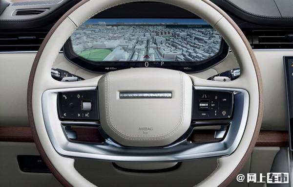 路虎全新攬勝國內首次曝光，尺寸更大了，用寶馬八缸發動機