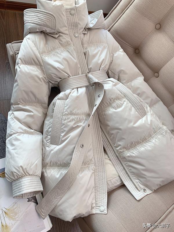 鵝絨服中長款 氣質百搭