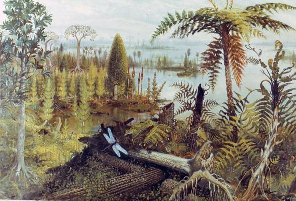 在恐龍時代之前地球上有什麼？