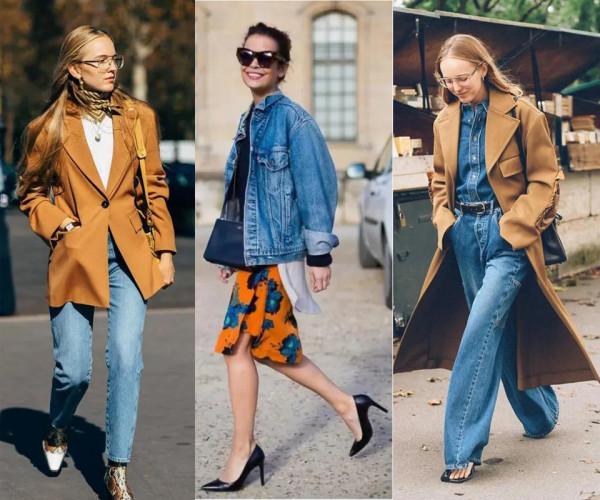 秋冬別老穿黑白灰，試試“藍色”搭配，優雅有氣質，太高階了