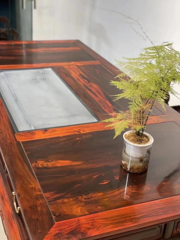 大紅酸枝豪華茶桌