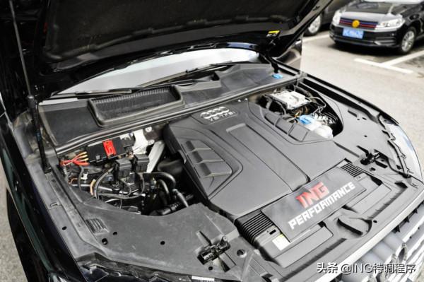 奧迪Q7 45TFSI升級ING特調，馬力突破408匹，檔次不輸寶馬X5