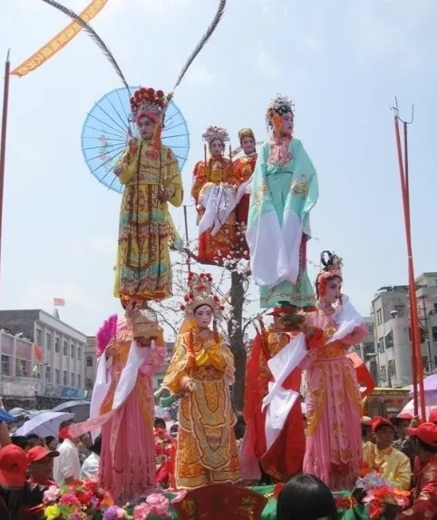 非遺廣東 |“流動的立體舞臺”——博美飄色