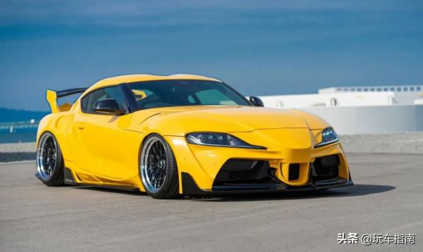 豐田SUPRA國內加價10萬，車主改裝寬體套件，神似法拉利F1戰車