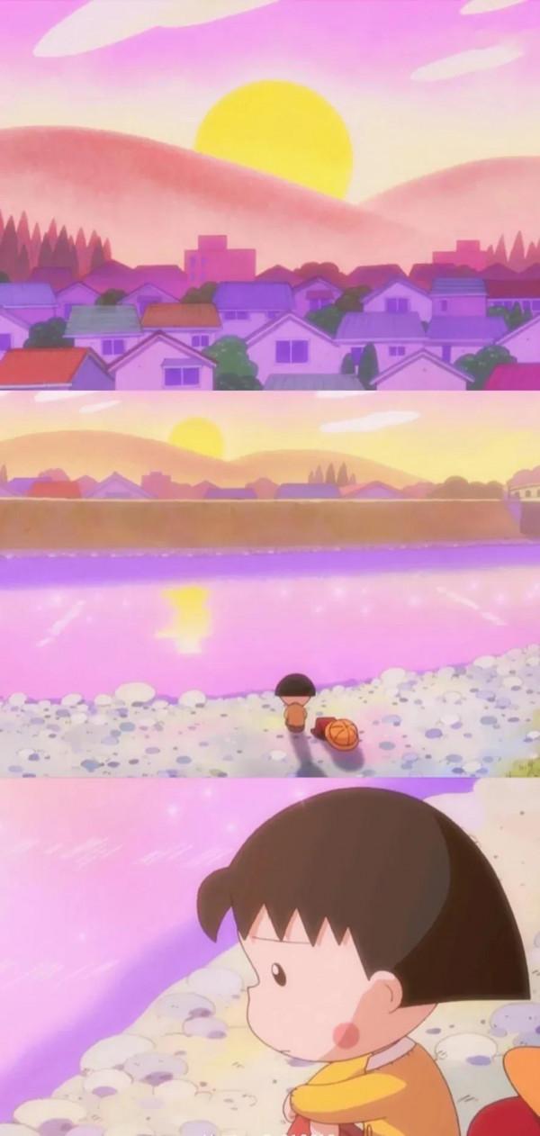 櫻桃小丸子屏鎖桌布套圖