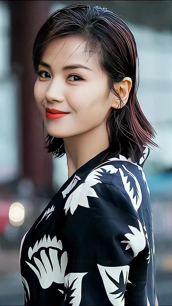 劉濤，膚白貌美，美麗動人