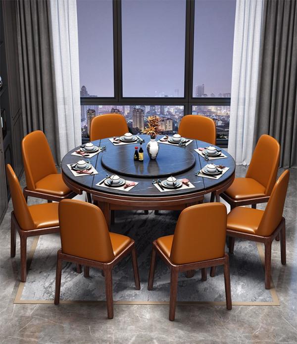 “新中式”伸縮實木餐桌一出,大圓桌過時了!整潔美觀,太機智了 “新中式”伸縮實木餐桌一出,大圓桌過時了!整潔美觀,太機智了