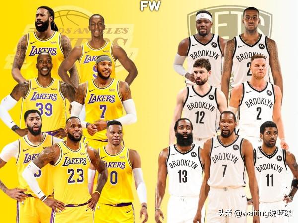 2021-22賽季NBA的5大對決,每個人都想看湖人和籃網隊的比賽 2021-22賽季NBA的5大對決,每個人都想看湖人和籃網隊的比賽