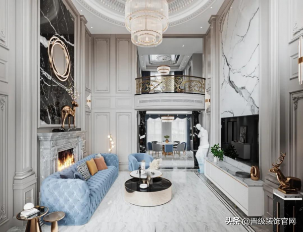 600㎡挑高躍層:高奢法式,領略貴族生活圈的奇幻浪漫 600㎡挑高躍層:高奢法式,領略貴族生活圈的奇幻浪漫