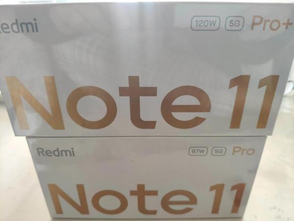 京東盲購的紅米note11pro系列手機到了 京東盲購的紅米note11pro系列手機到了