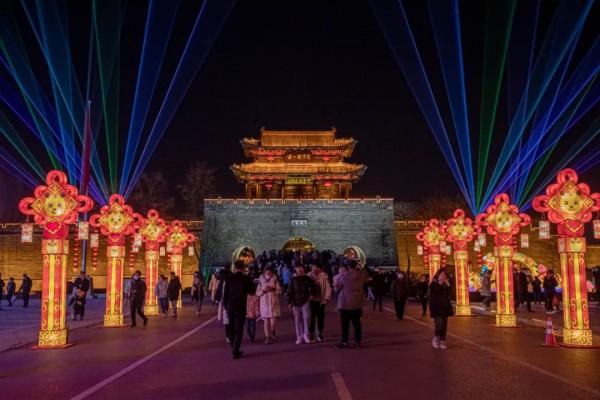 臺兒莊古城這些花燈有多美，實拍圖告訴你