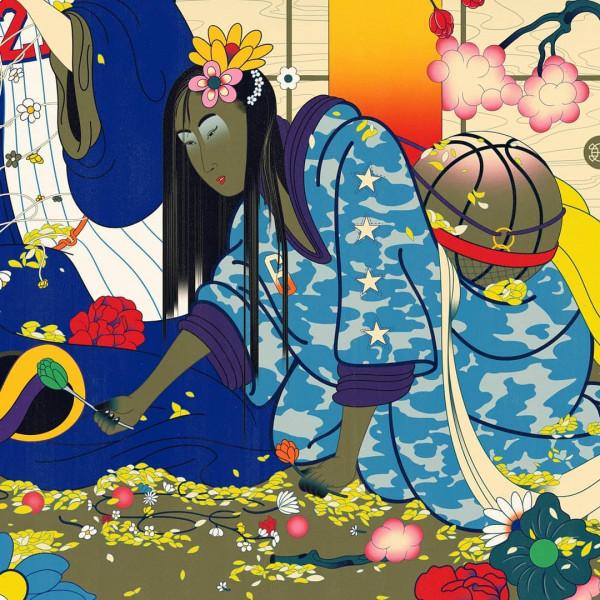 插畫丨強烈的色彩與動感衝擊力，復古又迷人，情節表現極為豐富