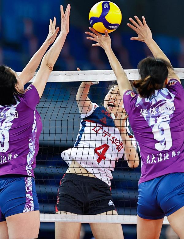 排球——女排聯賽：遼寧勝雲南