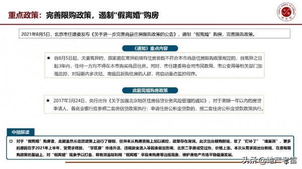 房地產年報-2021年北京房地產市場形勢總結