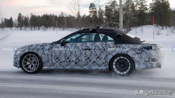 新車&vert;或加入48伏輕混系統，預計2023年亮相，梅賽德斯-AMG CLE諜照