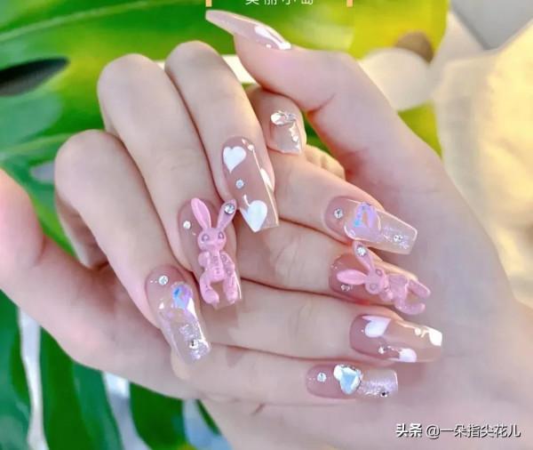 分享10款可愛少女風美甲款式，喜歡的姐妹記得收藏哦