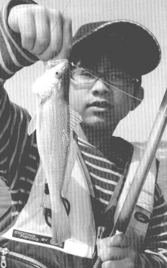 海釣白姑魚，L形或地基式天平，沙蠶作餌中魚高「日本專業書籍」