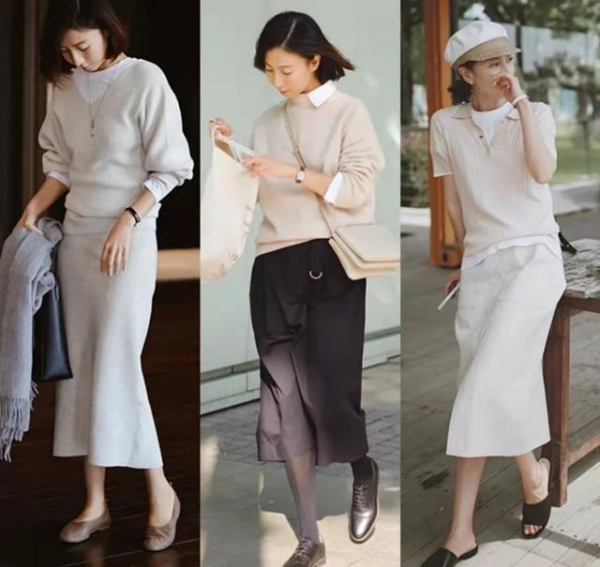 40歲女人的秋冬簡約通勤風穿搭示範，越簡單越高階，輕鬆穿出氣質