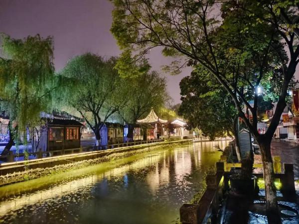 雨夜中的木瀆古鎮 至美 雨夜中的木瀆古鎮 至美