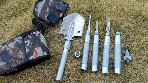 測評多功能工兵鏟，戶外釣魚挖釣位利器